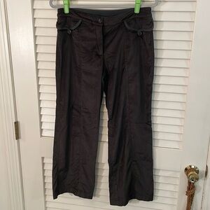 Vintage Armani Collezioni Fine Cord Gray Khaki Lux Trousers